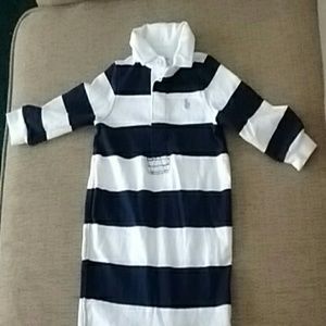 Infant polo onsie