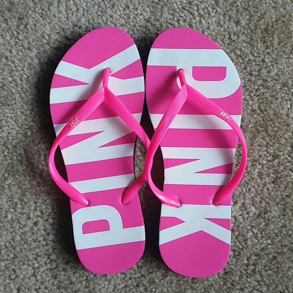 PINK flip flops