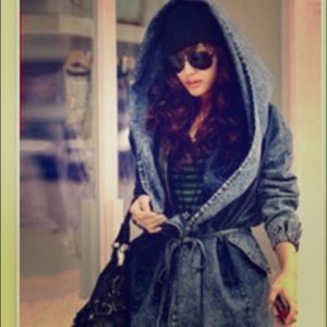 Demin hoodie jacket!