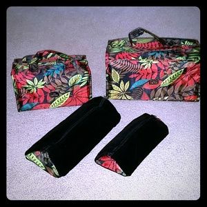 2 makeup/accessories organizer