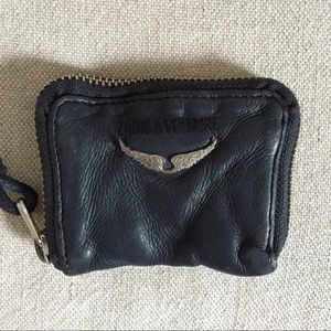 Zadig et Voltaire small zip wallet.