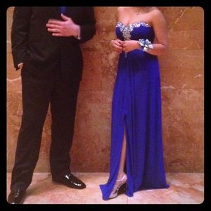 Blue Prom Dress