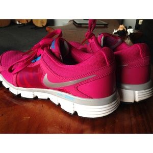 Pink Nike Running Shoe