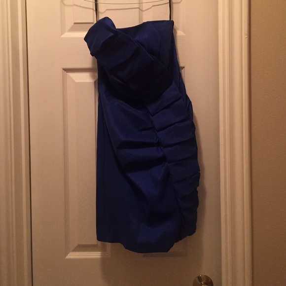 Dark blue evening  cocktail dress