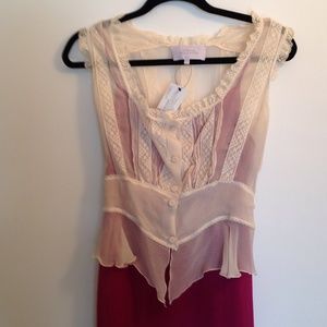 Luisa Beccaria Ivory Camisole