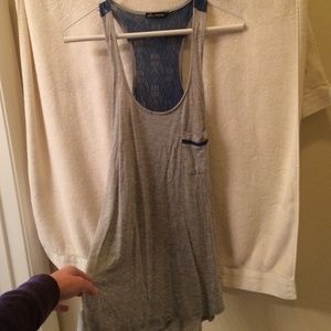 ADORABLE Ella Moss lace racer back tank