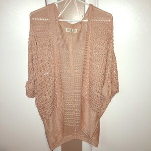 Pink Rose blush oversized sweater