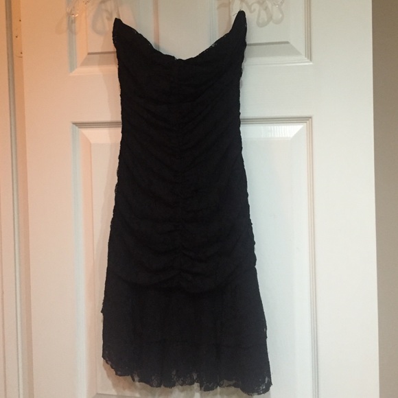 Black evening dress