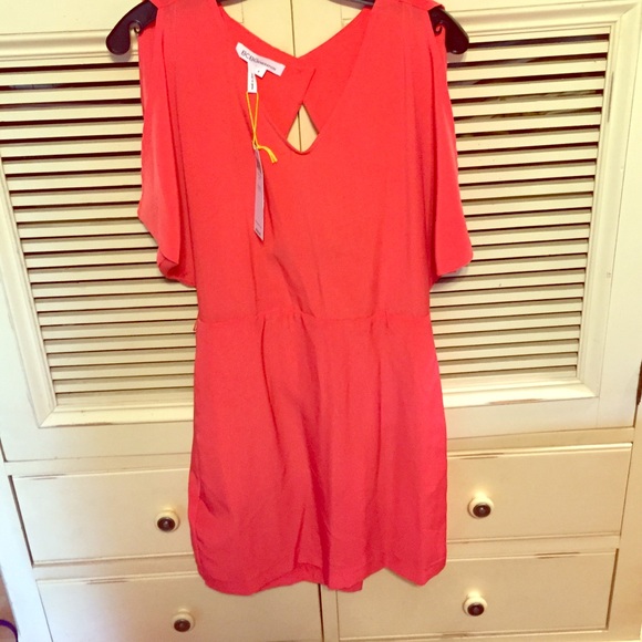 NEW BCBG Bright Coral Dress