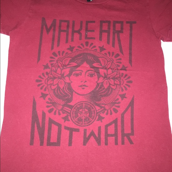 Make Art Not War T-Shirt