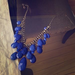 Chunky Blue Necklace