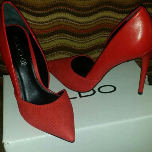 Red ALDO Pumps