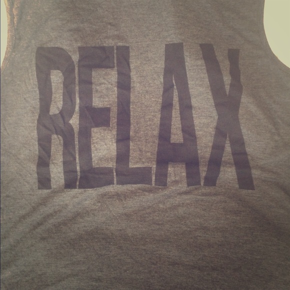 Relax gray Tank top