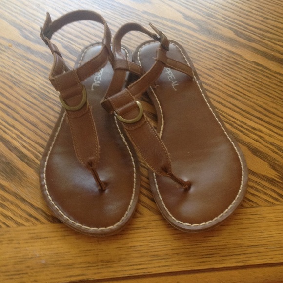 Brown xappeal sandals