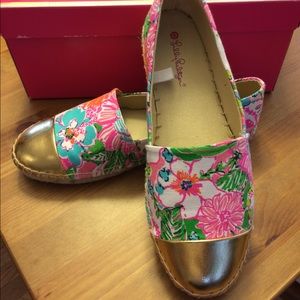 Lilly Pulitzer for Target Nosie Posey espadrilles