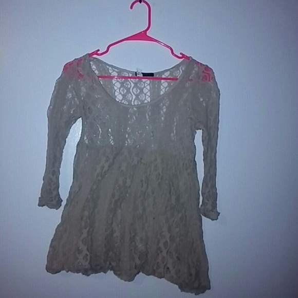Sheer blouse