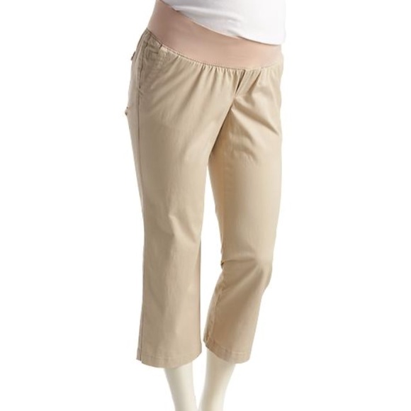 Maternity Low rise Capri
