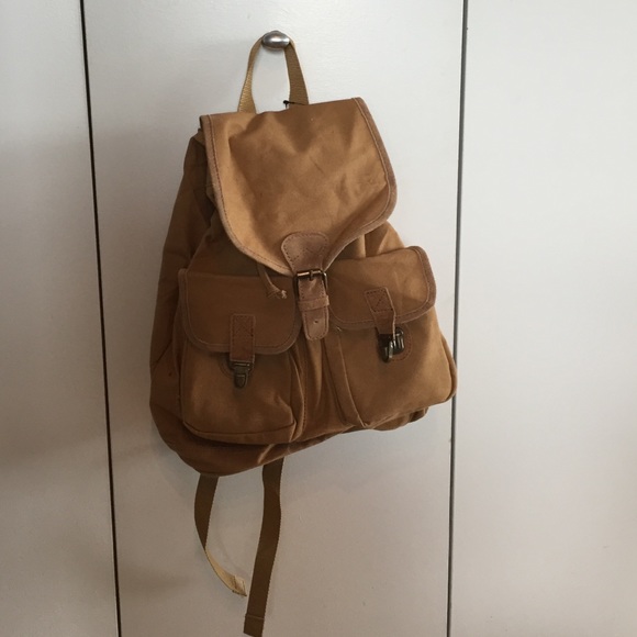 Topshop Tan Backpack