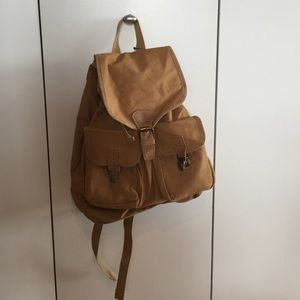 Topshop Tan Backpack