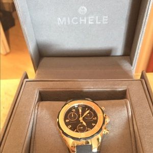 Michele jelly watch.