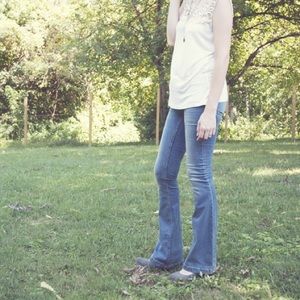 Free People flare jeans