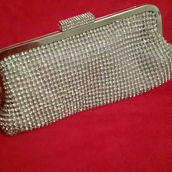 Rhinestone clutch