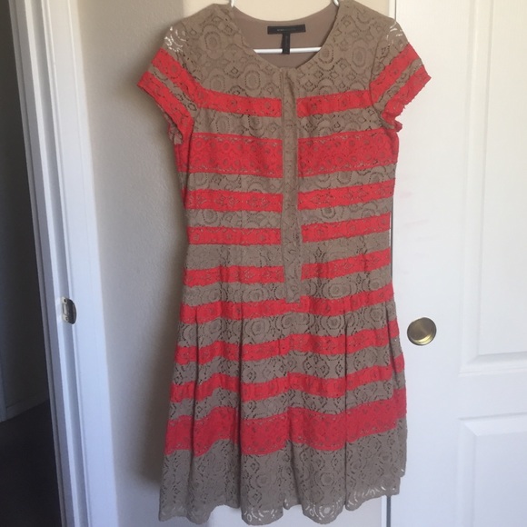 BCBGMaxAzria Dresses & Skirts - BCBG maxarzria drop waist lace dress