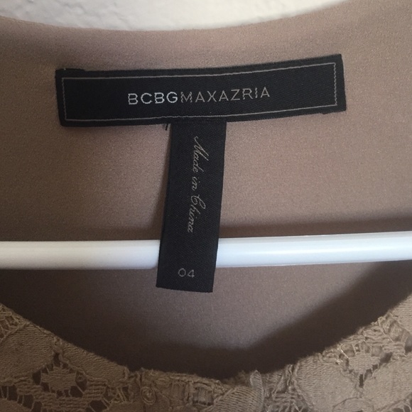 BCBG maxarzria drop waist lace dress - Picture 2 of 4