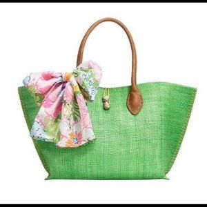 S O L D --- Lilly for Target straw tote. I have 3.