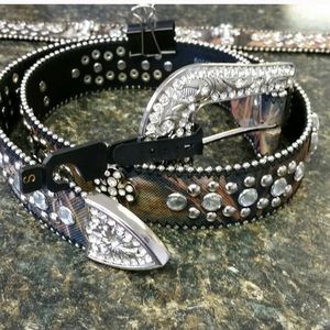 Camo belt with crosses!