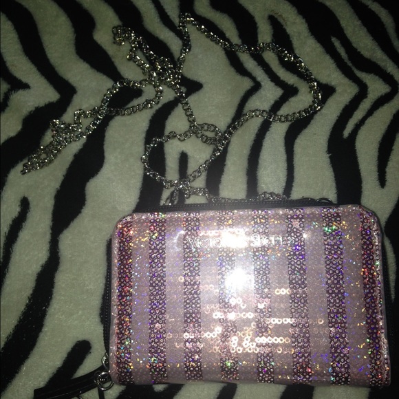❌SOLD❌🚫 VS sequined iphone 5 wallet case - Picture 2 of 4