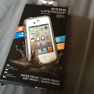 Life proof case for iPhone 4/4s (white)