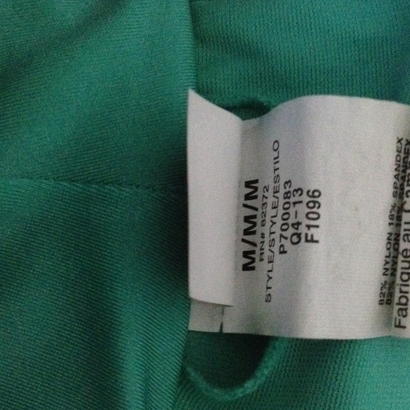 Blue bathing suite top - Picture 4 of 4