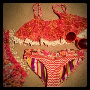 Little Girls MAAJI swimwear,coverup,glasses