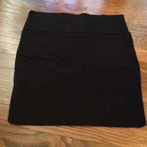 Black skirt