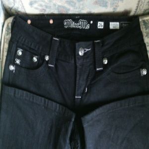 NWOT Black Miss Me Jeans