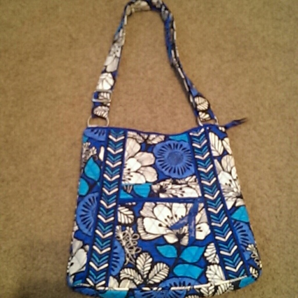Vera Bradley Hipster crossbody in blue bayou