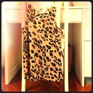 Cheetah print top