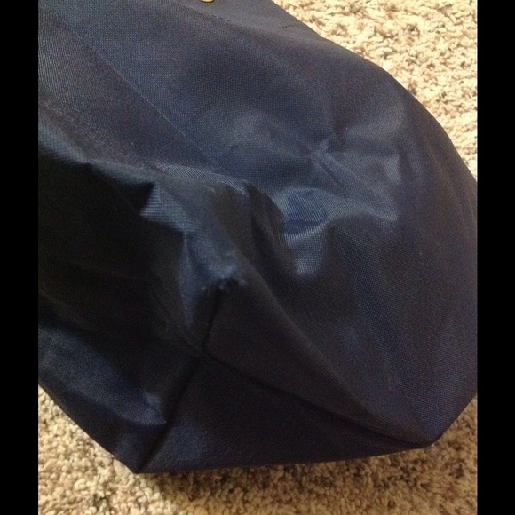 Longchamp short strap navy big size - Picture 3 of 4