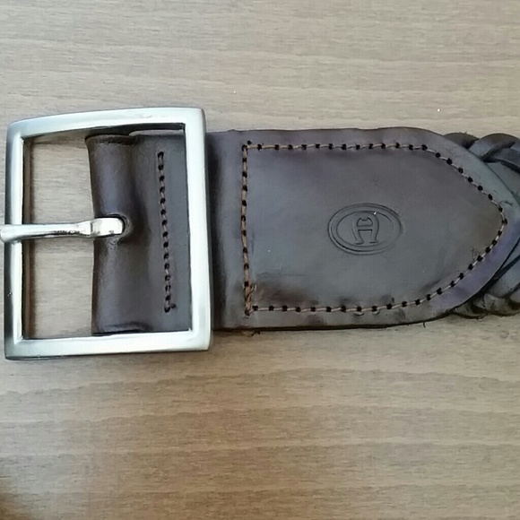 Etienne Aigner brown leather belt size S
