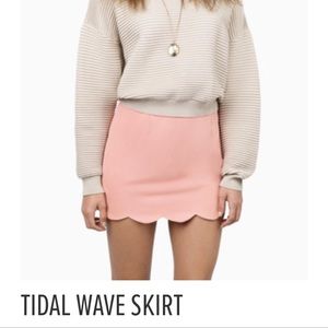Tidal wave skirt from Tobi