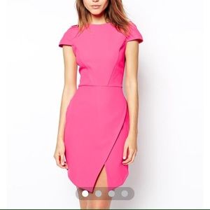 ASOS Shift Dress with Asymmetric Hem