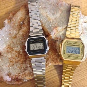 Casio Silver Digital Watch