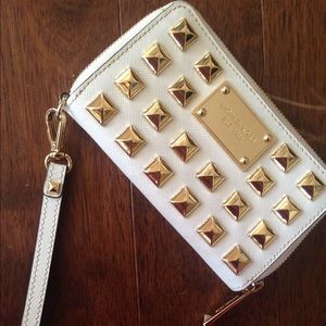 Michael Kors studded Wristlet