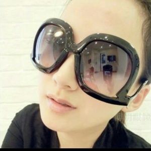 3pairs Oversized upside down sunnies