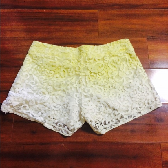 Ombré lace shorts - Picture 2 of 2