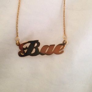 "Bae" Name Necklace