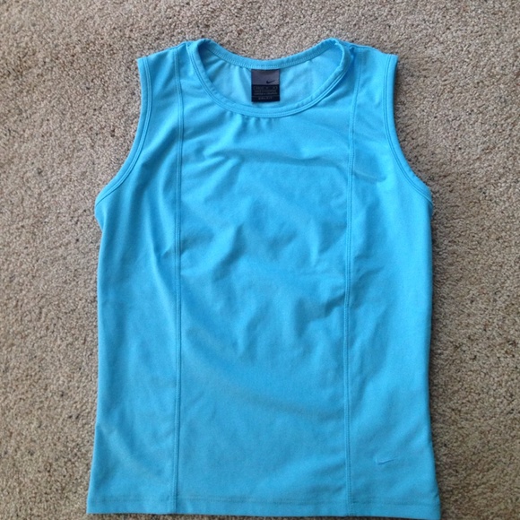 Blue nike dri-fit top - Picture 1 of 1