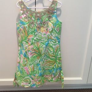 Lilly Pulitzer classic shift dress.