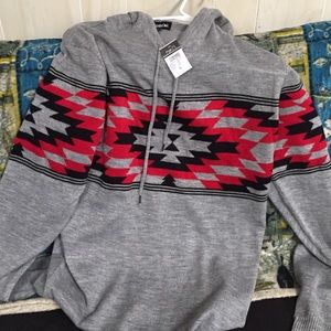 Men's sweater hoodie